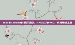 Wei与Xiaohu的默契搭档，RNG力克FPX，成就巅峰之战