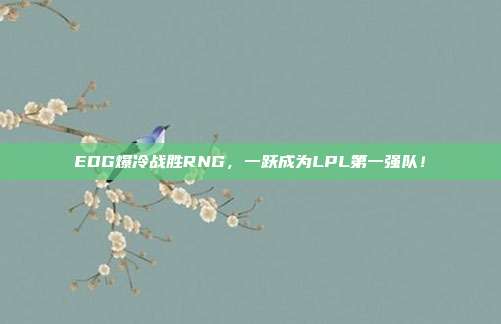 EDG爆冷战胜RNG，一跃成为LPL第一强队！  第1张