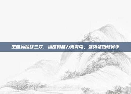 王哲林独砍三双，福建男篮力克青岛，强势领跑新赛季  第1张